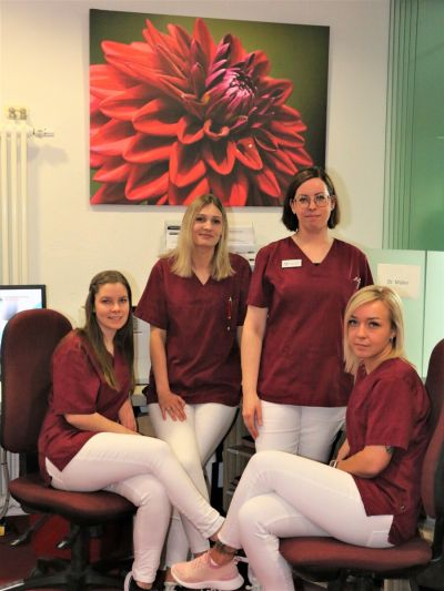 Die Kolleginnen der Ambulanz