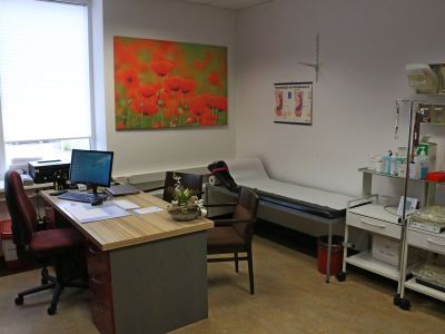 Blick in den Peritonealdialyse Raum