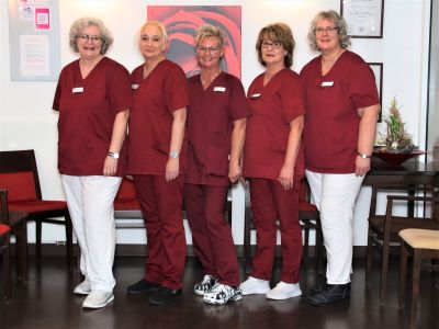 Das Team aus Küche & Station